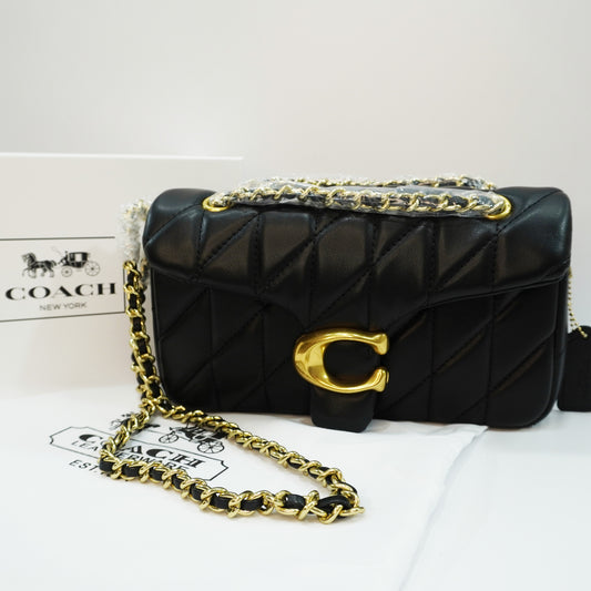 CH C Label (26) - Quilted - Black