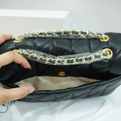 CH C Label (26) - Quilted - Black