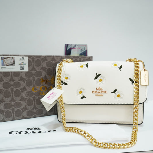 CH015 - Sling/ Shoulder - White floral