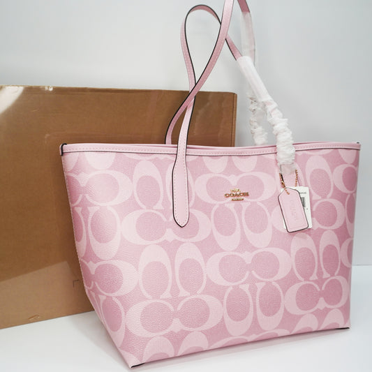 CH565 - Tote - Pink Signature Print Limited Edition