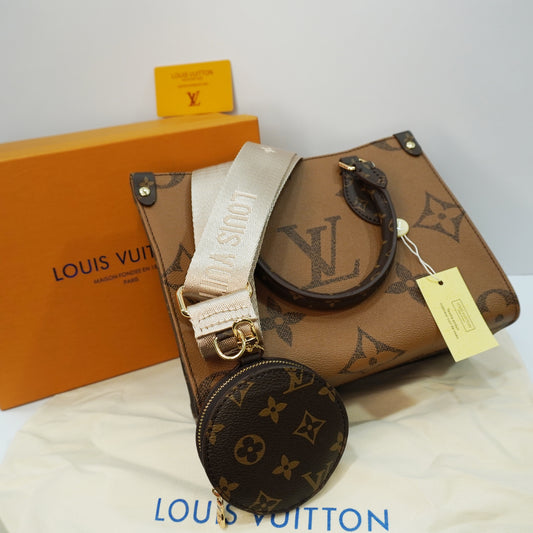LV004 - Small OTG - Two toned Cappucino
