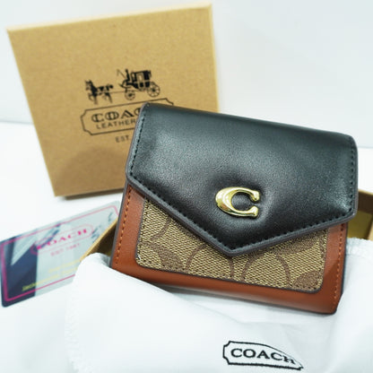 CH11 - Wallet - Tan/Black  Ultra Premium Quality