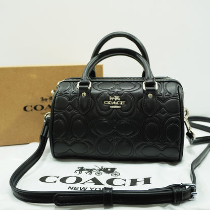 CH345 - Duffle Style Sling - Black Monogram