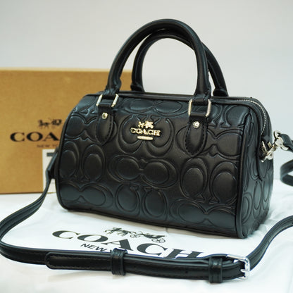 CH345 - Duffle Style Sling - Black Monogram