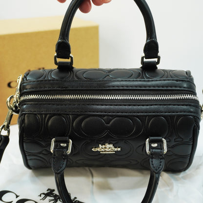 CH345 - Duffle Style Sling - Black Monogram