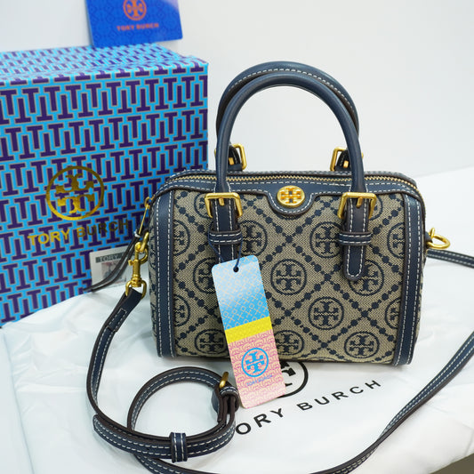 TB117 - Duffle Style Sling - Dark Blue