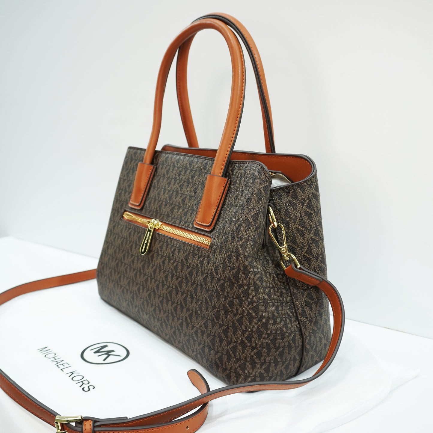 MK1101 - Satchel - Coffee Tan