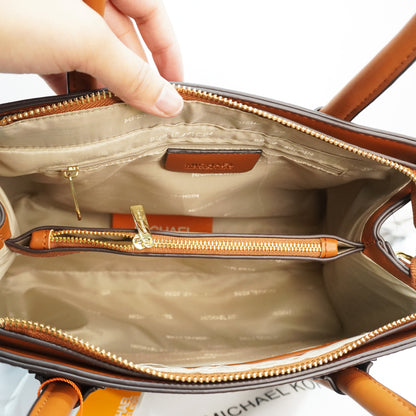 MK1101 - Satchel - Coffee Tan