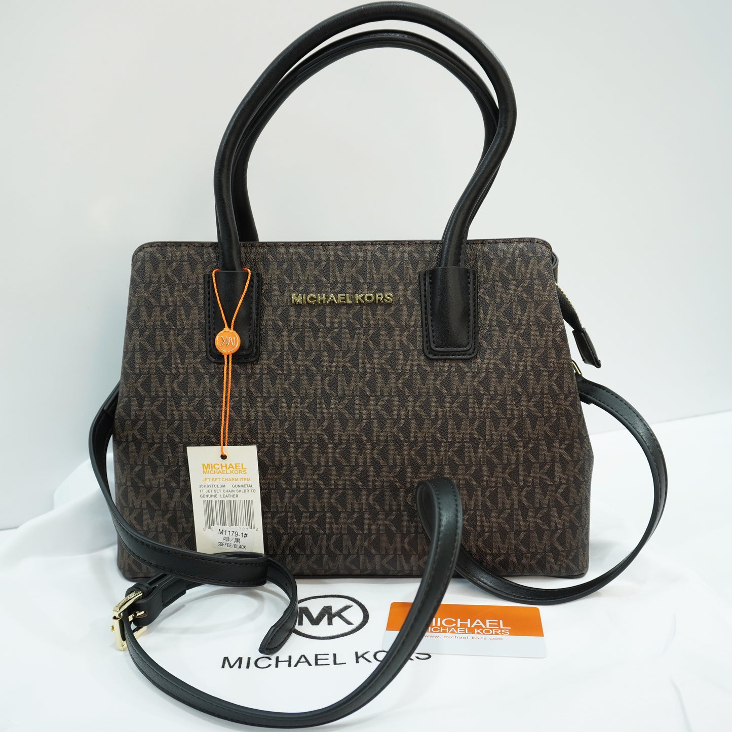 MK1101 - Satchel - Black Coffee