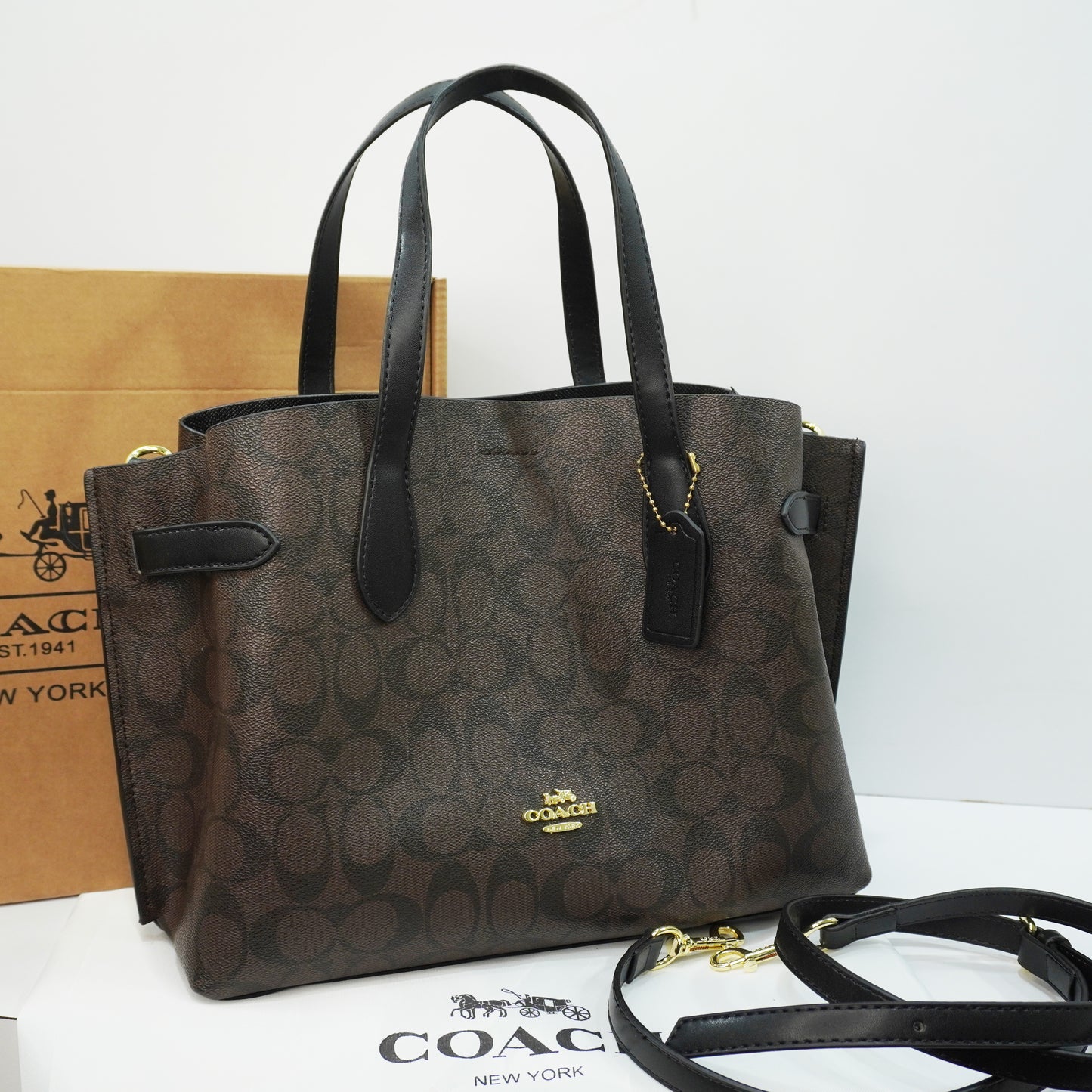 CH Hanna Carryall - Coffee Black