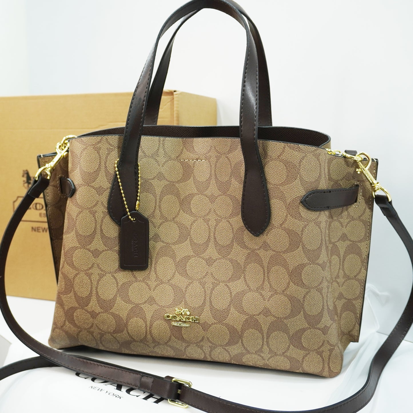 CH Hanna Carryall - Coffee Apricot