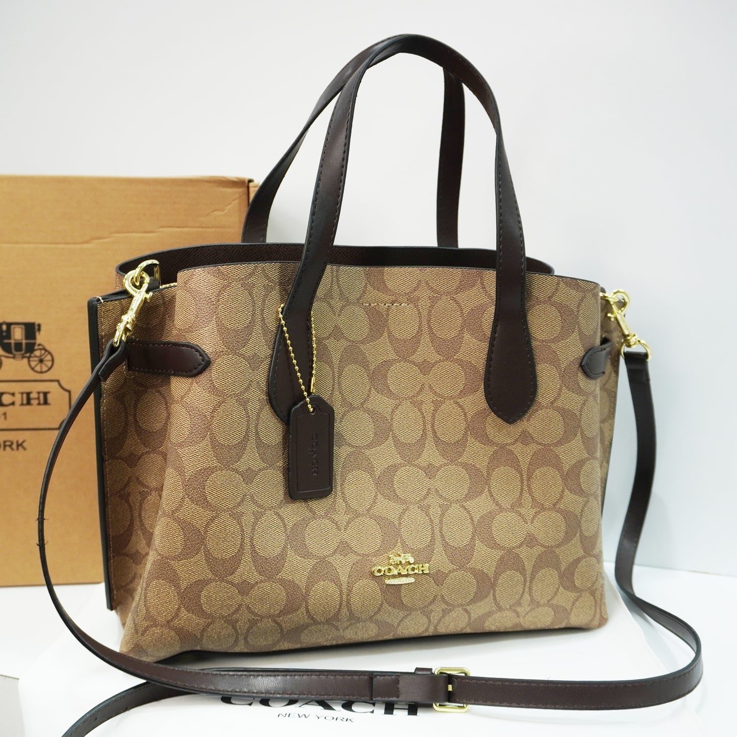 CH Hanna Carryall - Coffee Apricot