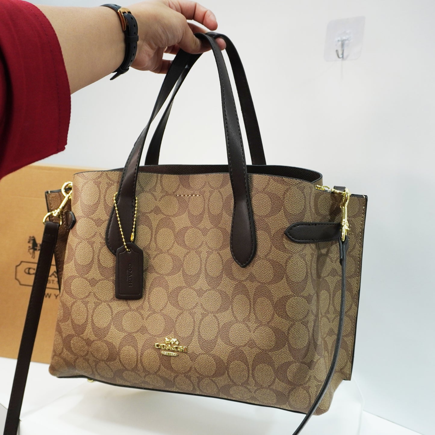 CH Hanna Carryall - Coffee Apricot