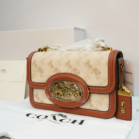 CH900 - Sling/Shoulder - Beige Signature Print