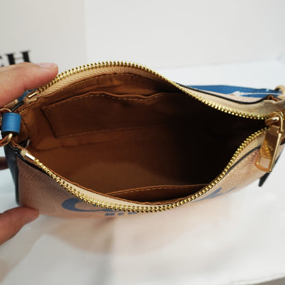 CH786 - Shoulder/Sling - Beige Blue