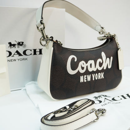 CH786 - Shoulder/Sling - Coffee White