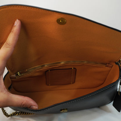 CH678 - Shoulder Clutch - Black