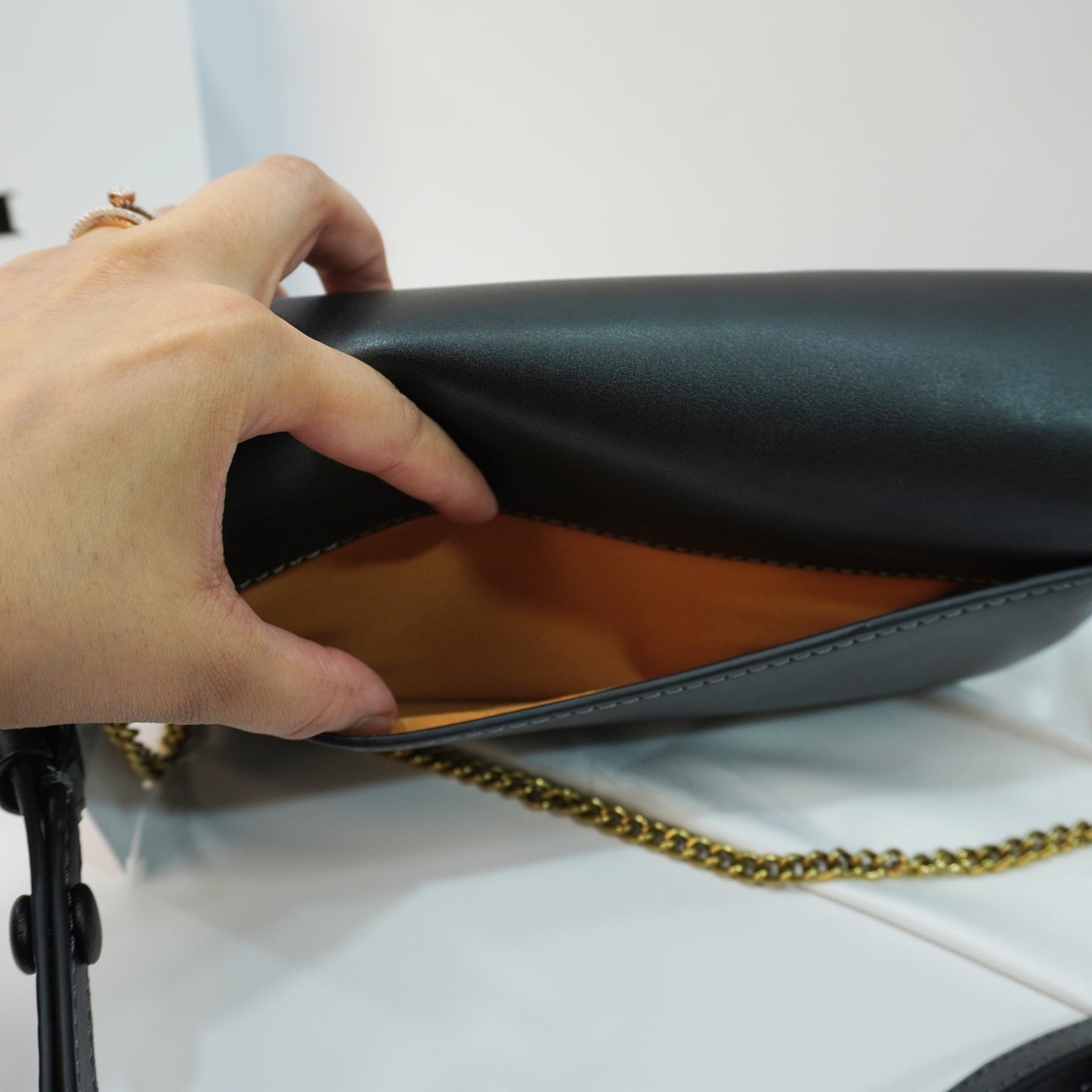 CH678 - Shoulder Clutch - Black