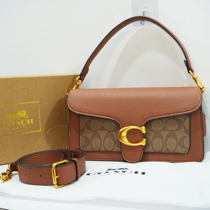 CH C Label 26 - Shoulder/Sling - Brown (With white box)