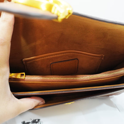 CH C Label 26 - Shoulder/Sling - Brown (With white box)