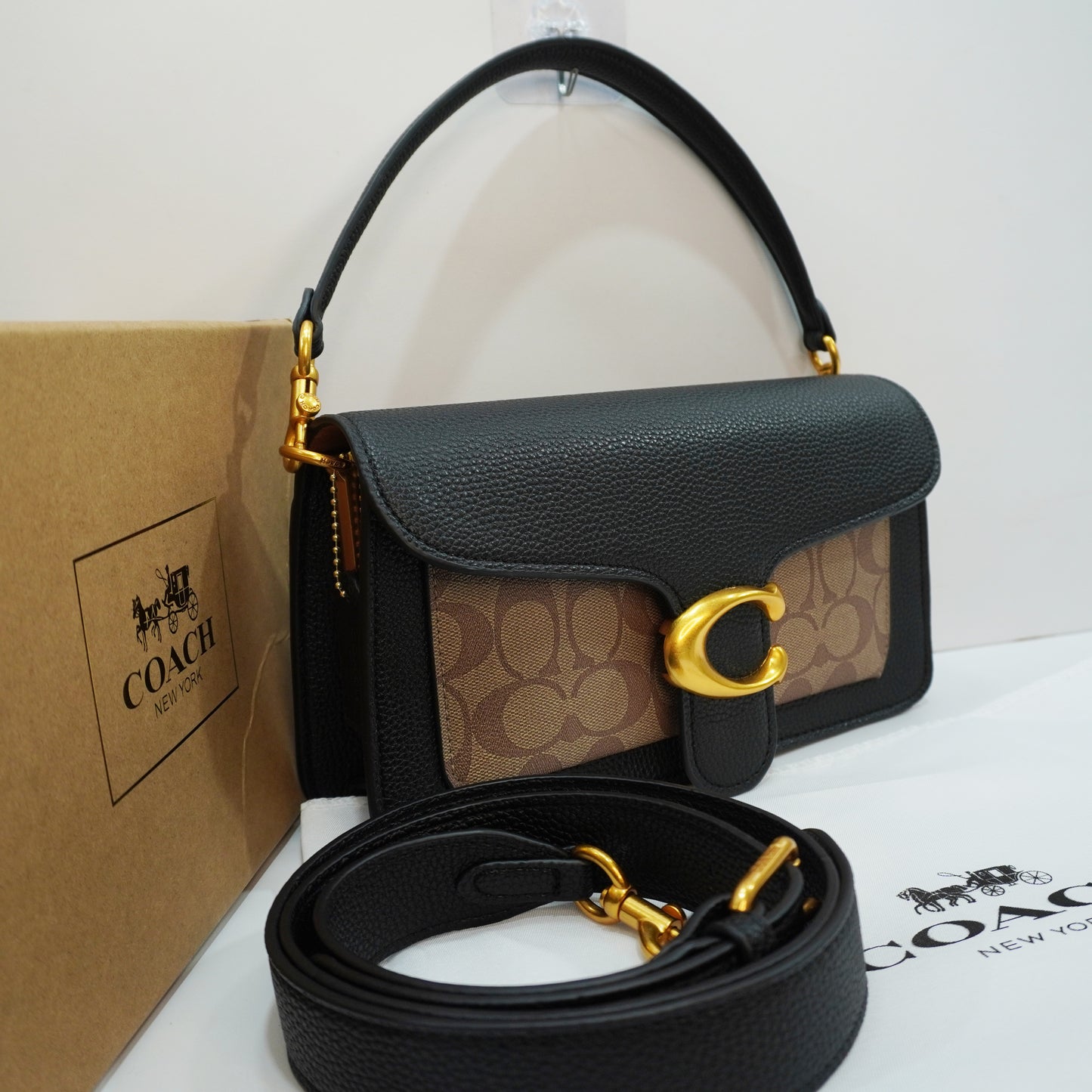 COCH Tabby 26 - Shoulder/Sling - Black Apricot