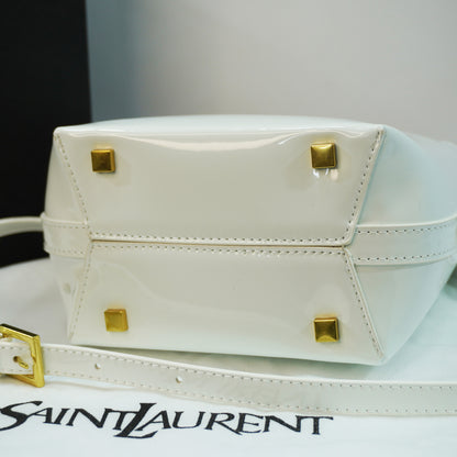 Ysl565 - Bucket Style Sling - White