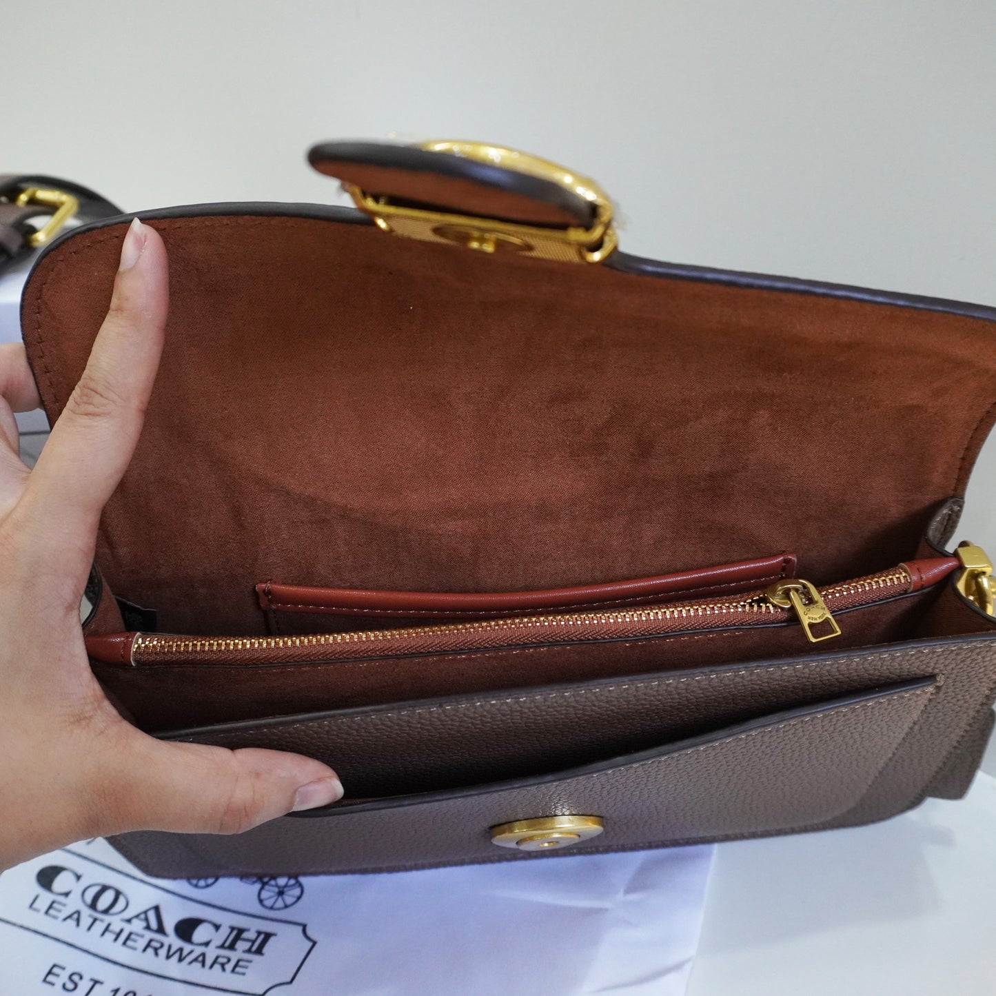 CH C Label (26) - Shoulder/Sling - Dark Mousse