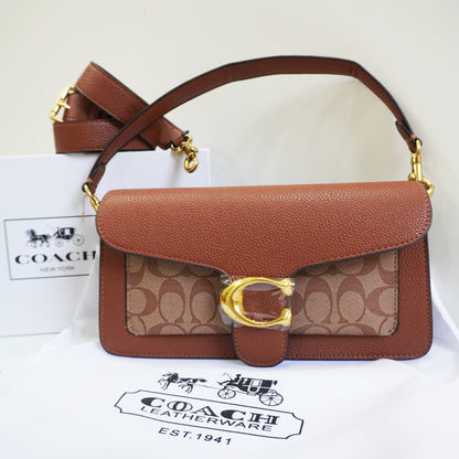 CH C Label (26) - Shoulder/Sling - Tan Brown