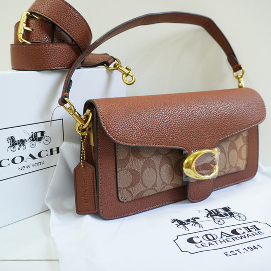 CH C Label (26) - Shoulder/Sling - Tan Brown