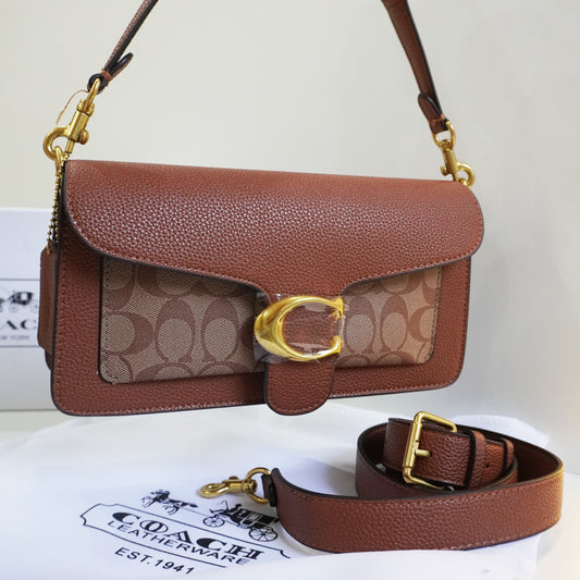 CH C Label (26) - Shoulder/Sling - Tan Brown