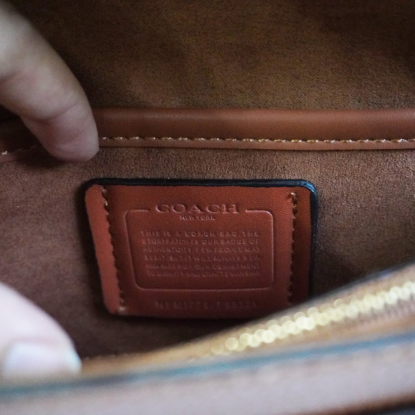 CH C Label (26) - Shoulder/Sling - Tan Brown