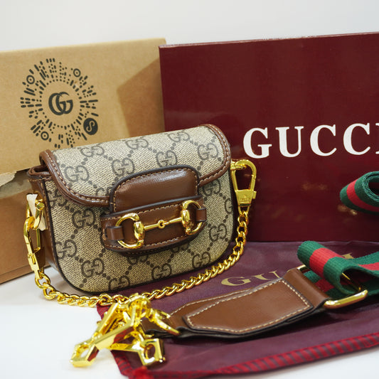GG1099 - Mini bag - Signature print Ultra Premium Double Box