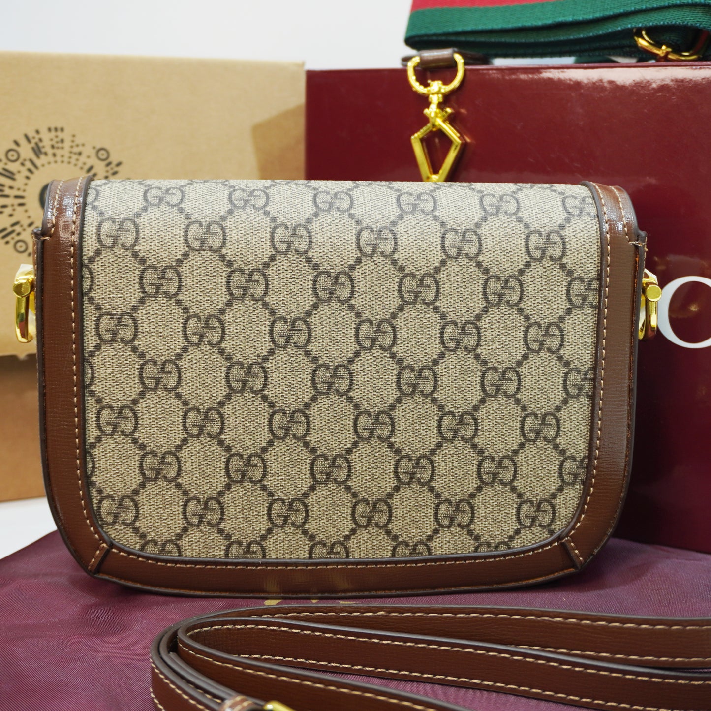 GG191 - Shoulder/Sling - Signature Print Ultra Premium Double Box