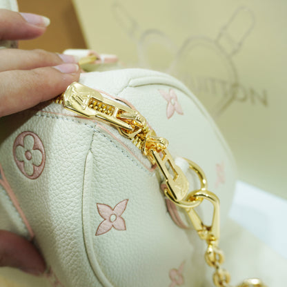 LV454 - Sling - Creamy beige and blush pink Double box ultra premium