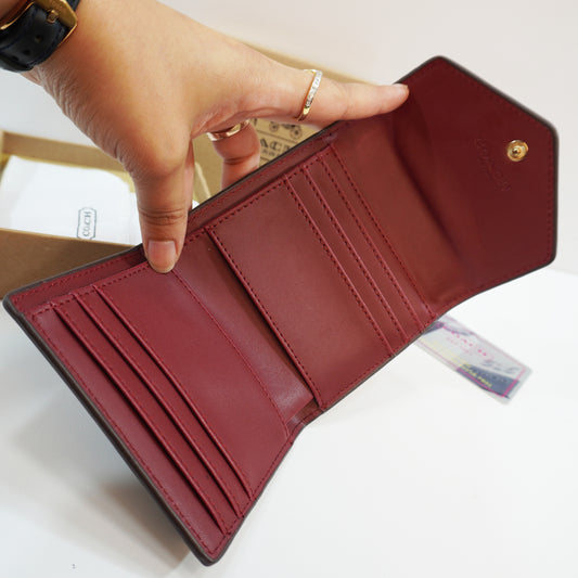 CH11 - Wallet - Red/Apricot  Ultra Premium Quality