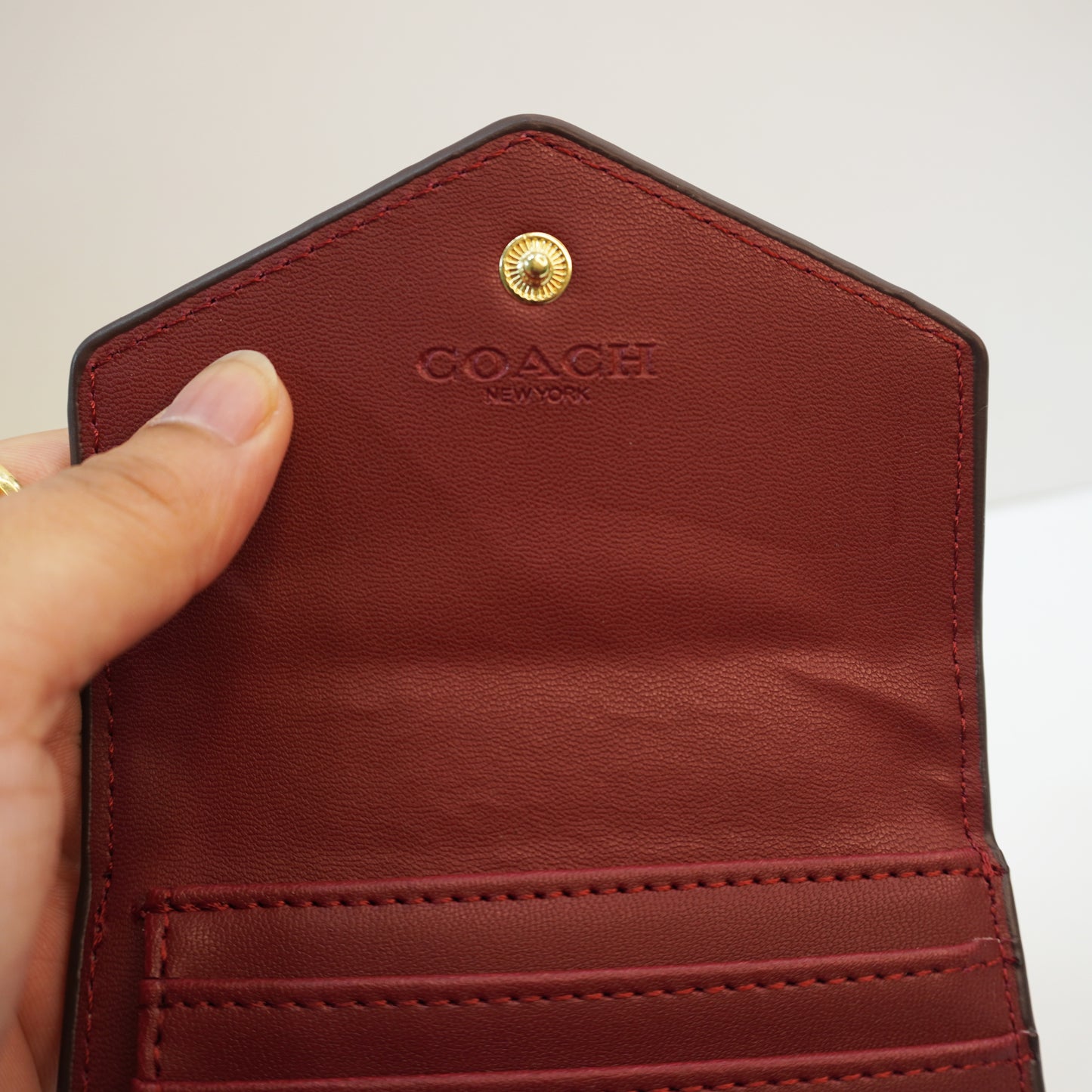COCH Wallet - Powder pink/Light Apricot  Ultra Premium Quality