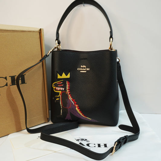 CH77 - Bucket bag shoulder/sling - Black Limited edition
