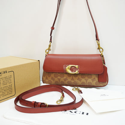 CH0070 - Sling/Shoulder/Clutch - Signature Tan Colour Ultra Premium Quality