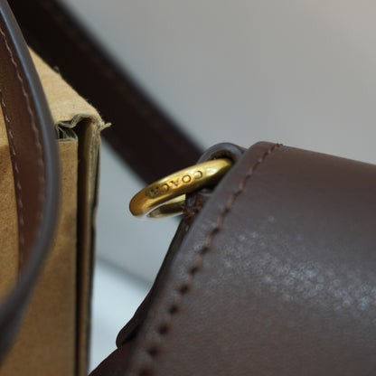 CH0070 - Sling/Shoulder/Clutch - Rich Dark Brown Ultra Premium Qulaity