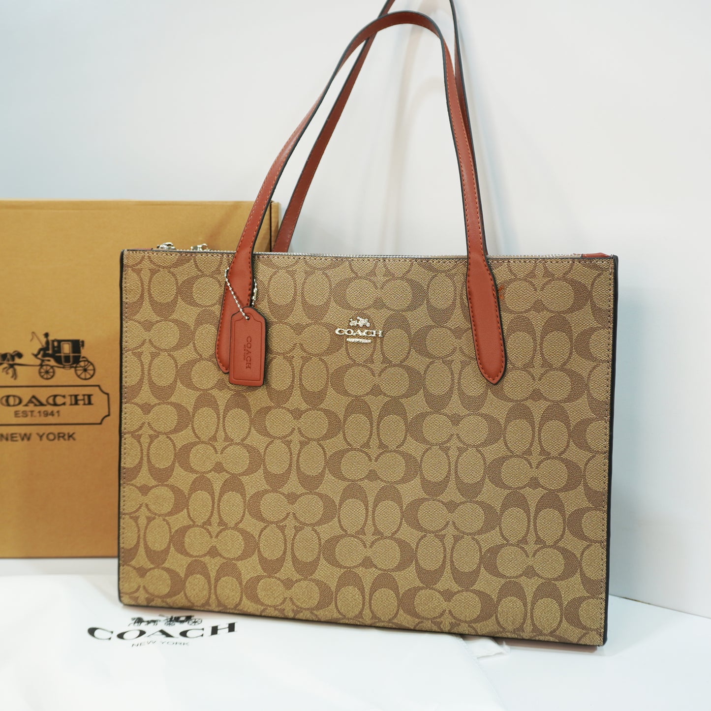 CH667 - Tote - Apricot Tan