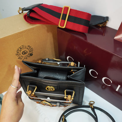 GG789 - Sling/Satchel - Black Ultra Premium