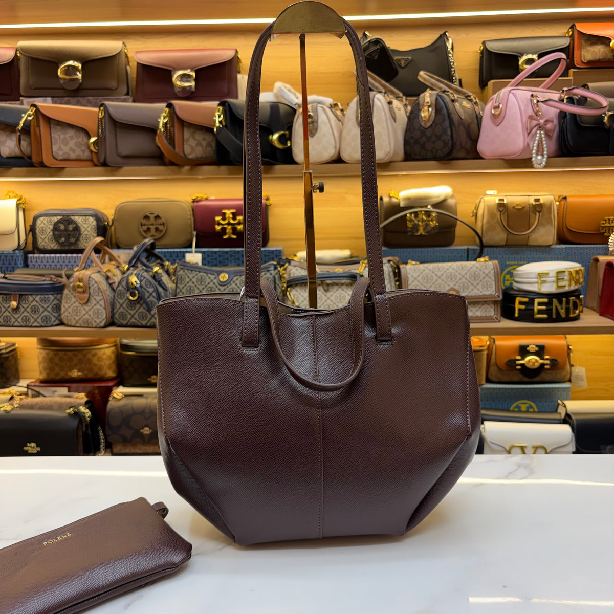 Polene Tote Bag - Coffee
