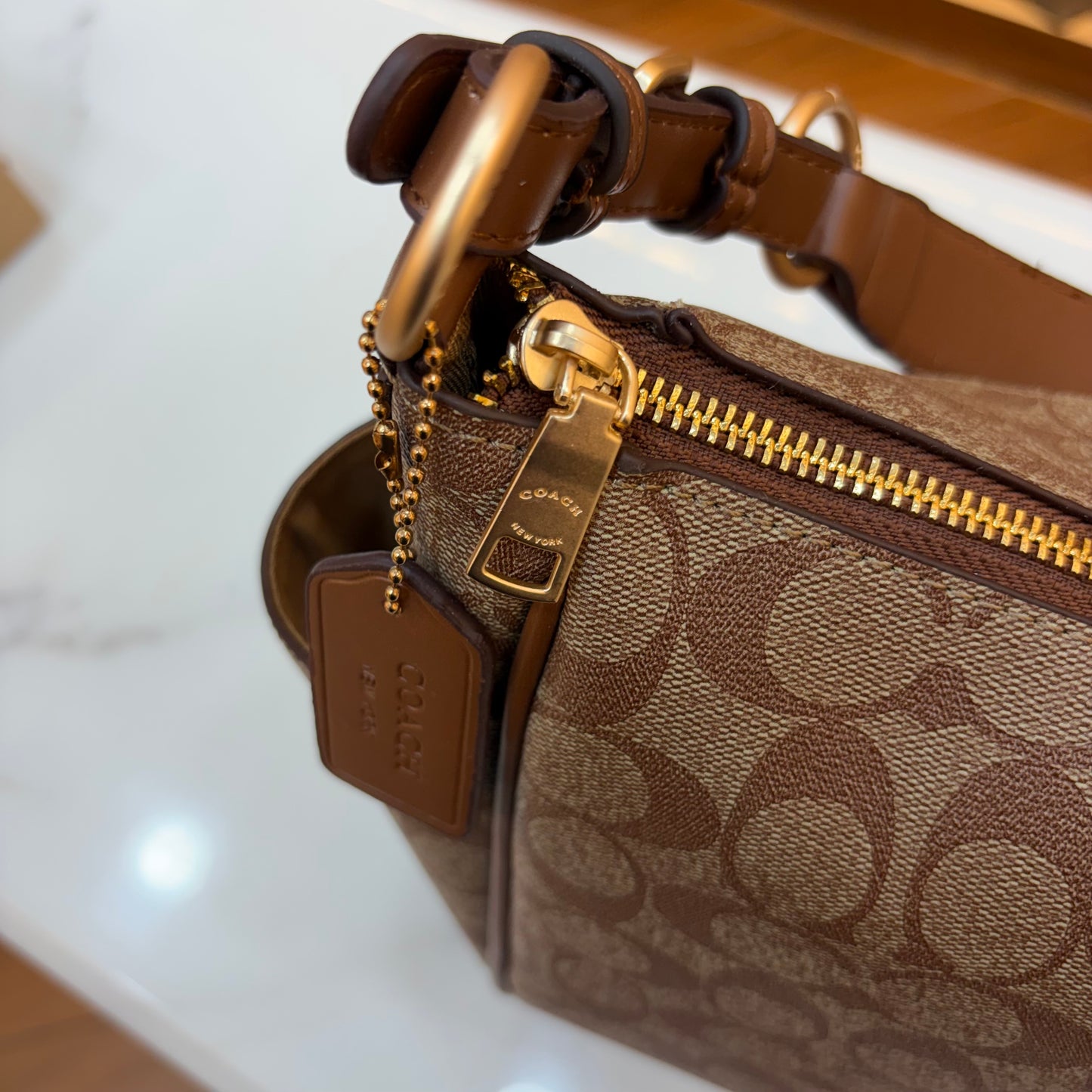 COCH LAUREL Shoulder Bag - Apricot