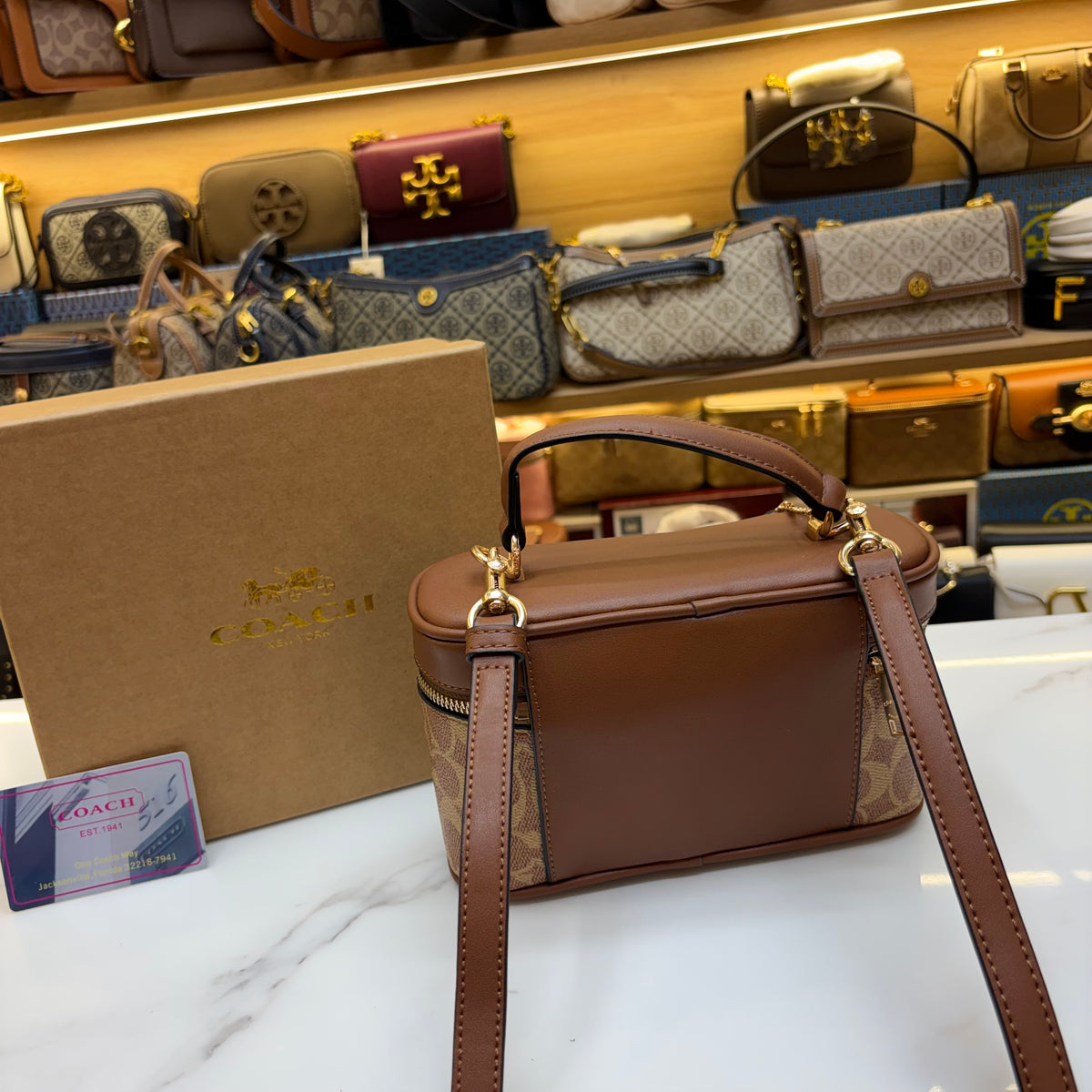 Coch Rainer Crossbody Bag - Signature Colour