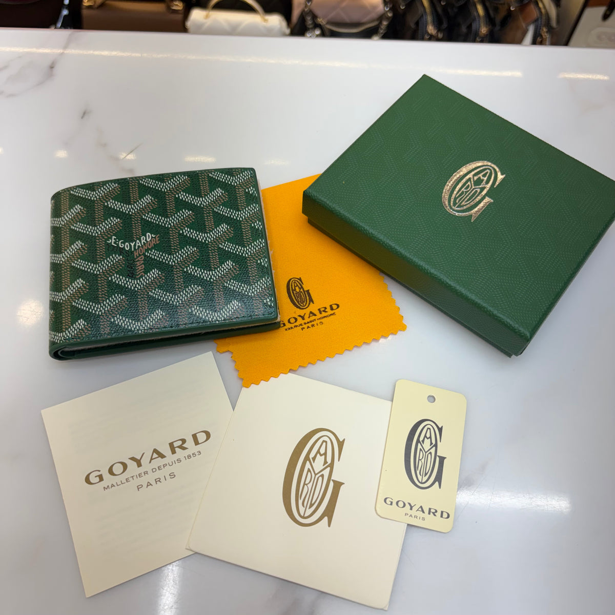 GYRD Mens Wallet - Signature Green