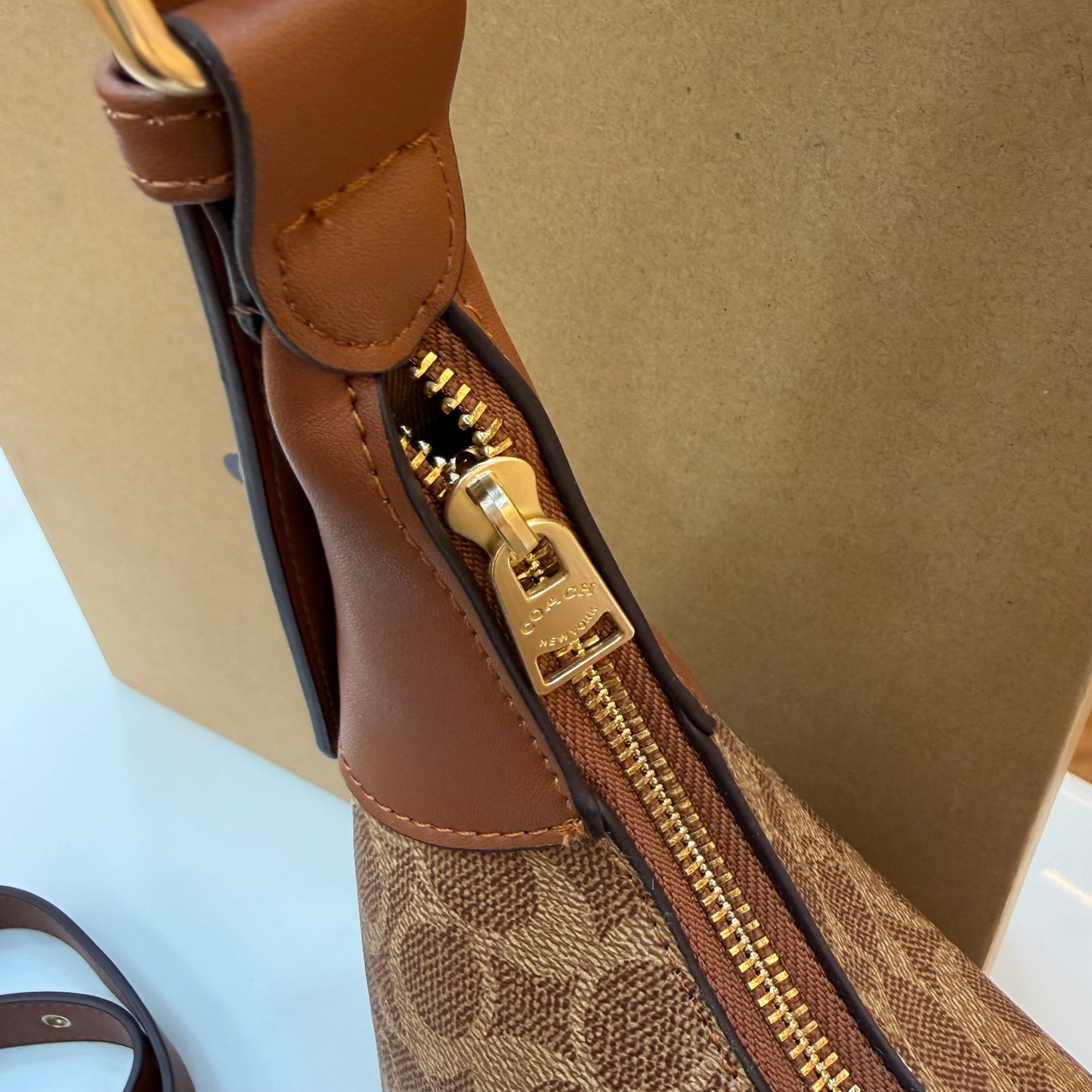 COCH JULIET HANDBAG With Wallet - Apricot