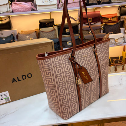 Ald Large Tote Bag - Tan Colour