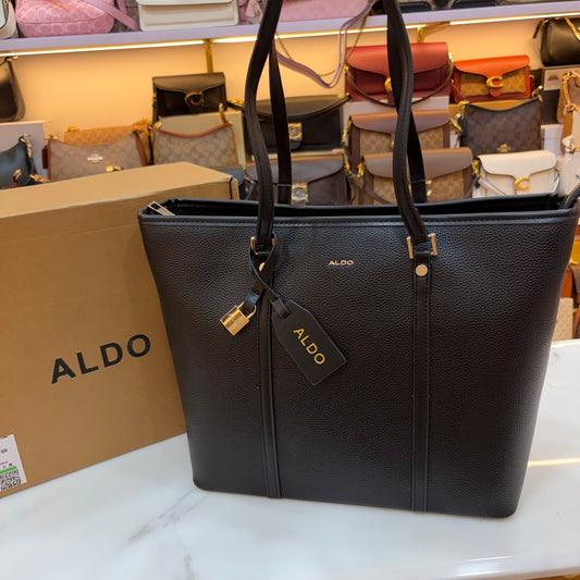 Ald Large Tote Bag - Midnight Black