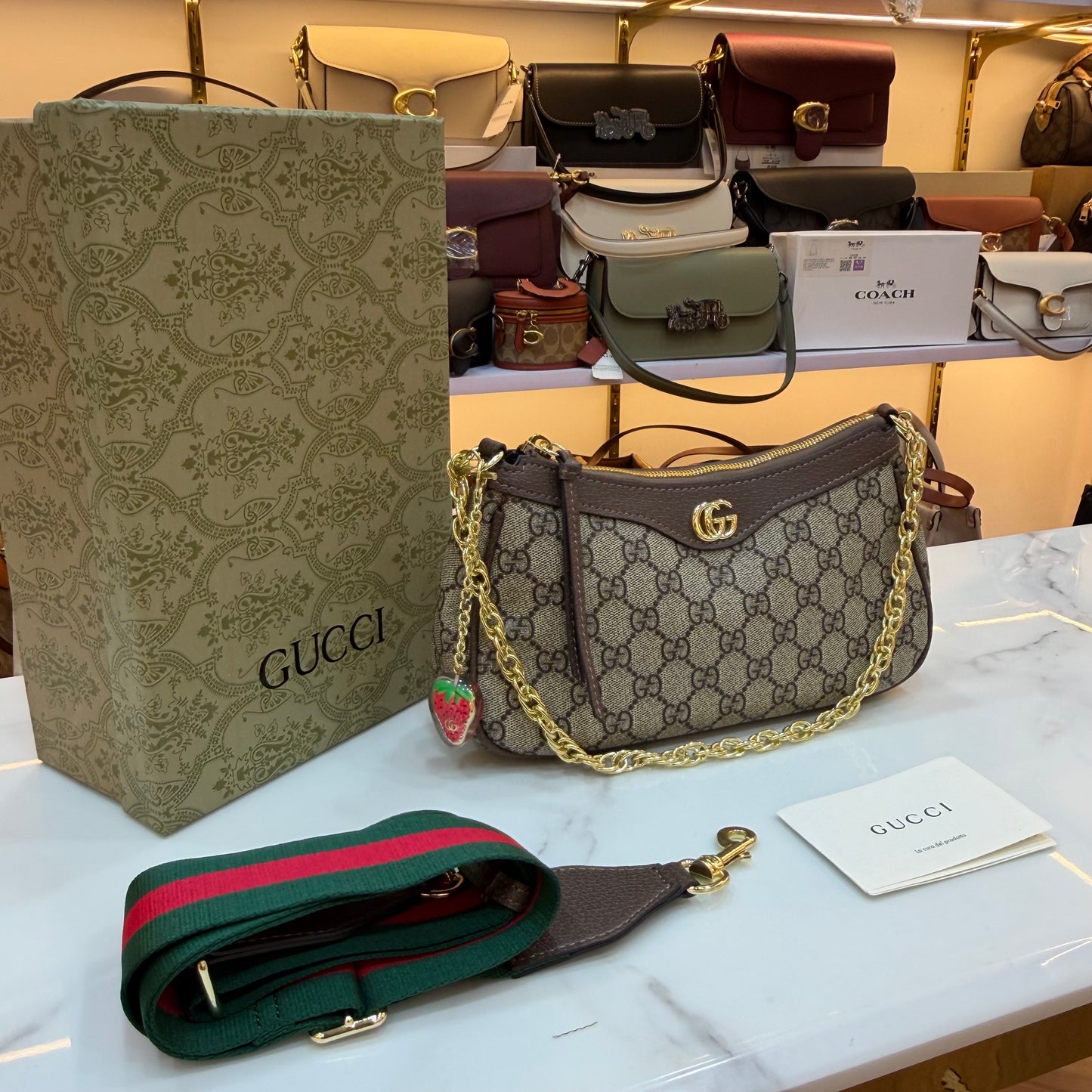 GG Ophidia Shoulder/Crossbody Bag - Signature