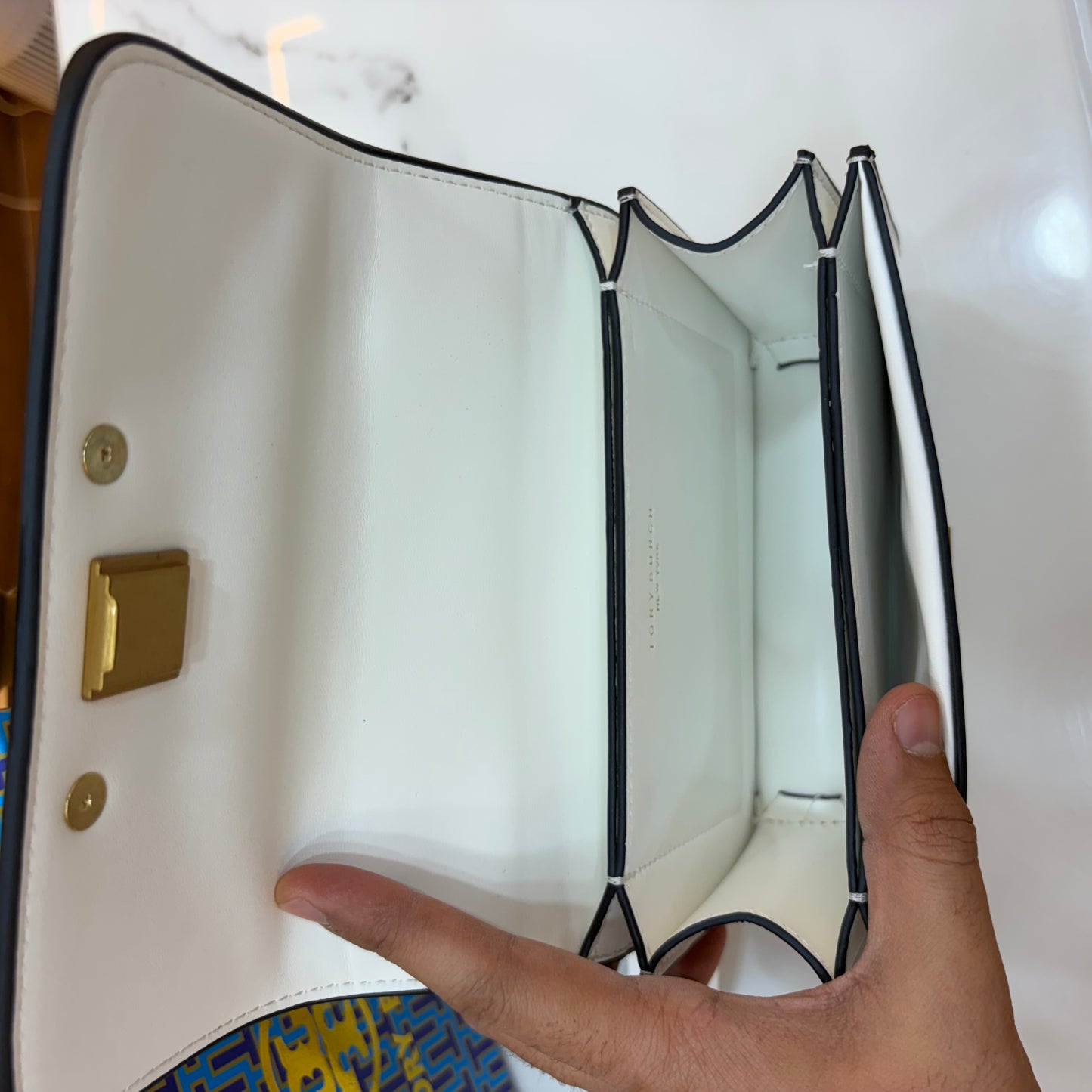 TB Eleanor Shoulder/Sling Bag - White